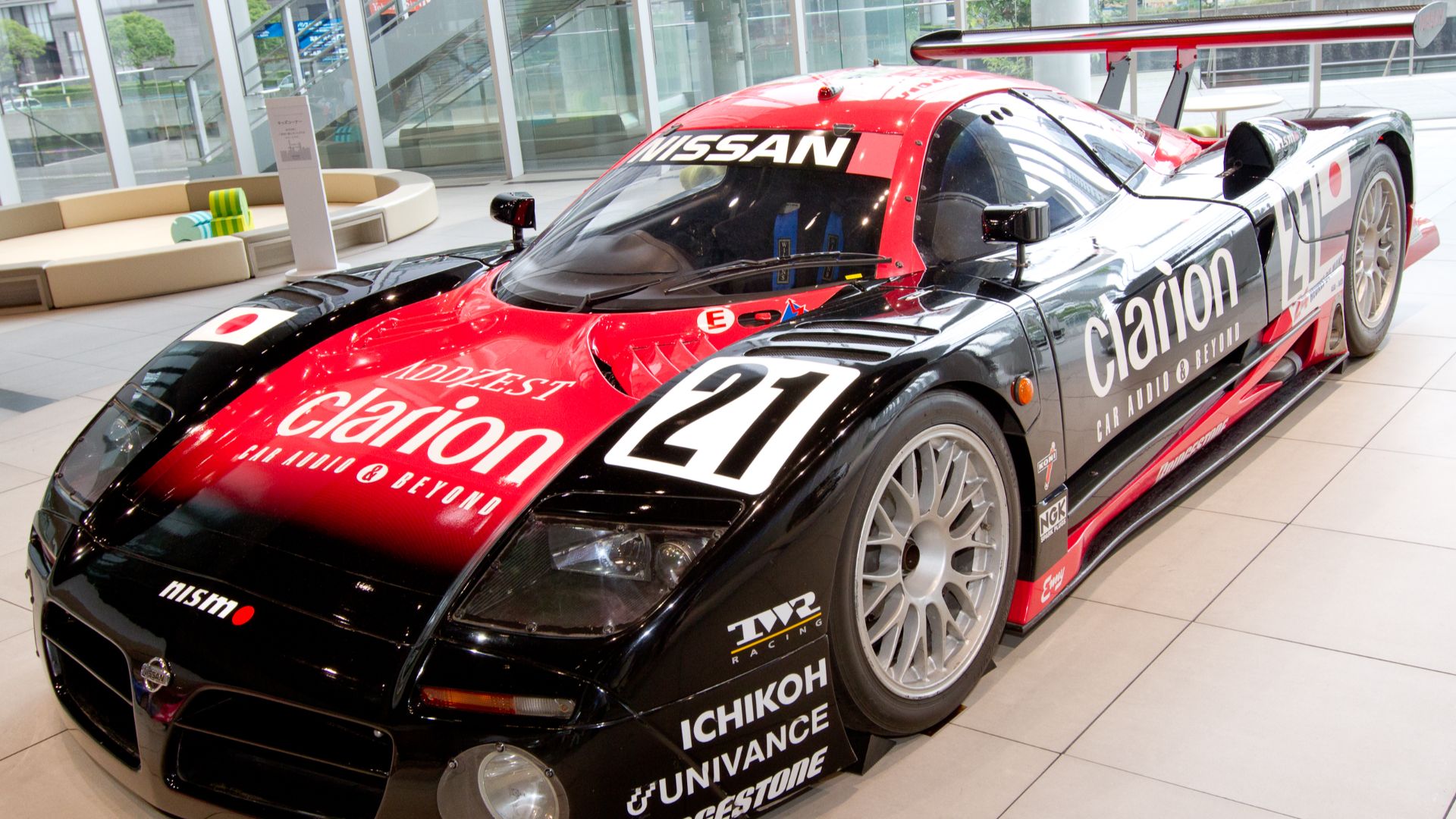 File:Nissan R390 GT1 (1997) front-left 2012 Nissan Global Headquarters Gallery.jpg