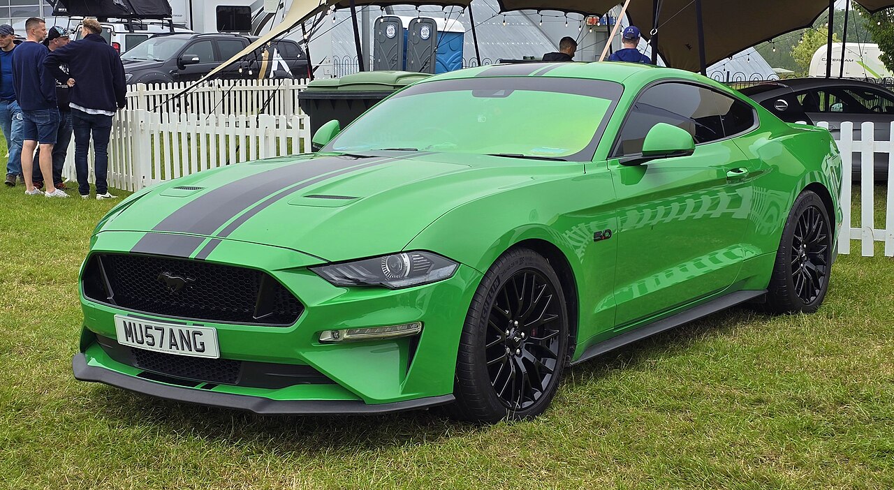 Parked 2020 Ford Mustang Gt 