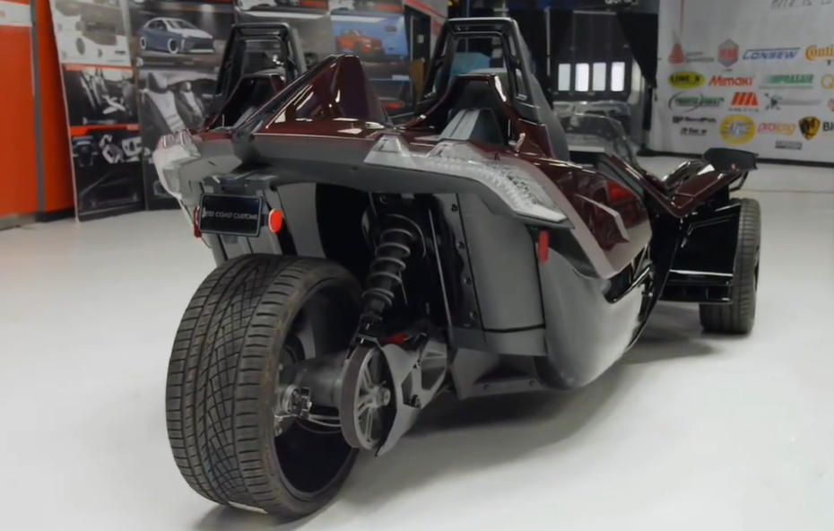 Shaq's custom made Polaris Slingshot
