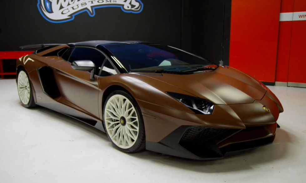 Travis Scott's New Lambo 