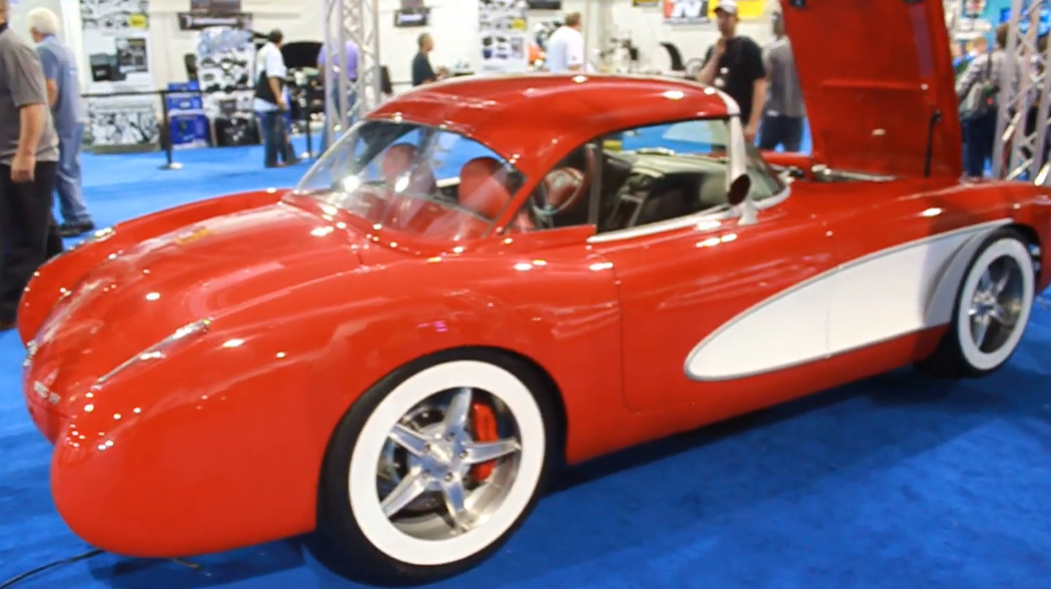 Custom made 1958 Chevy Corvette