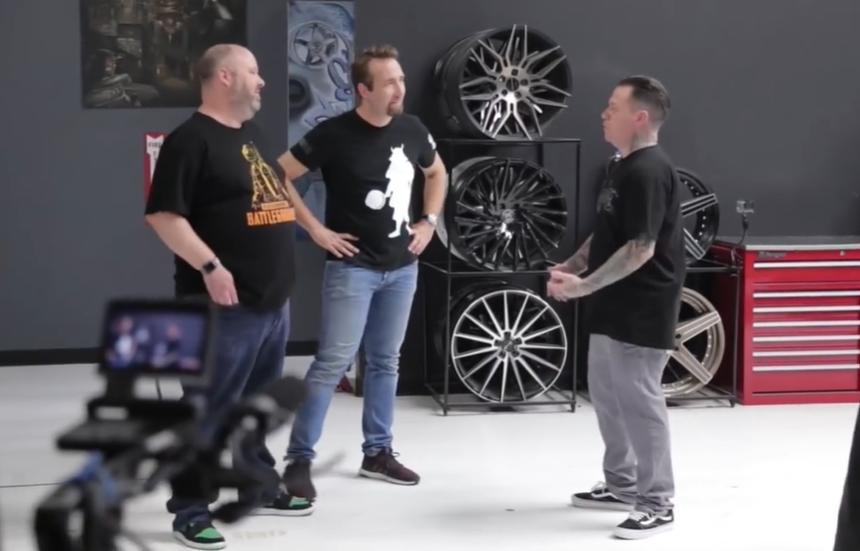 West Coast Customs crew meeting