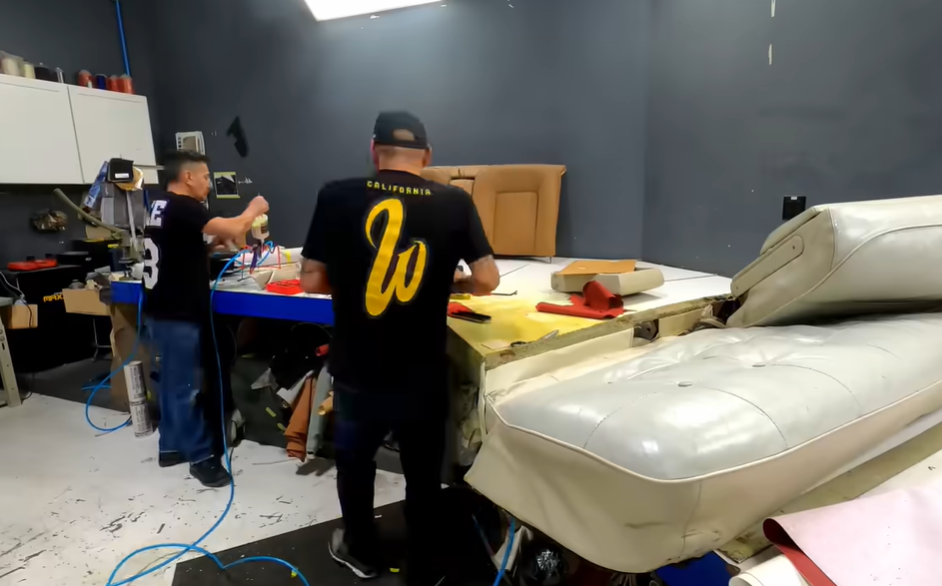 West Coast Customs in their workshop