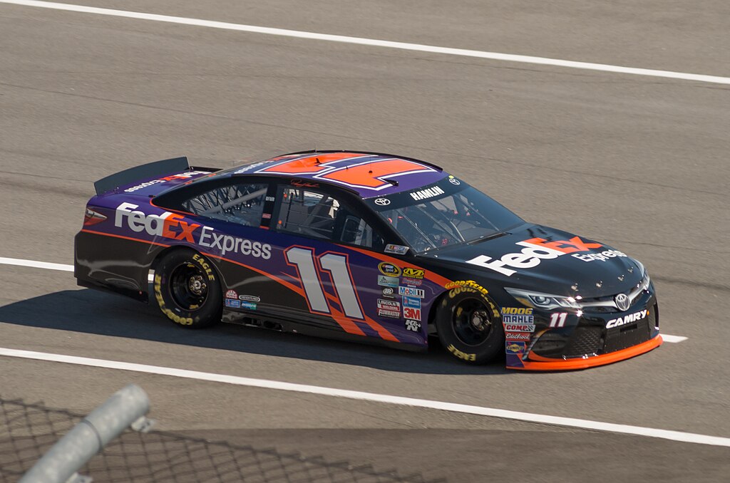 Denny Hamlin 11 Joe Gibbs Racing Toyota