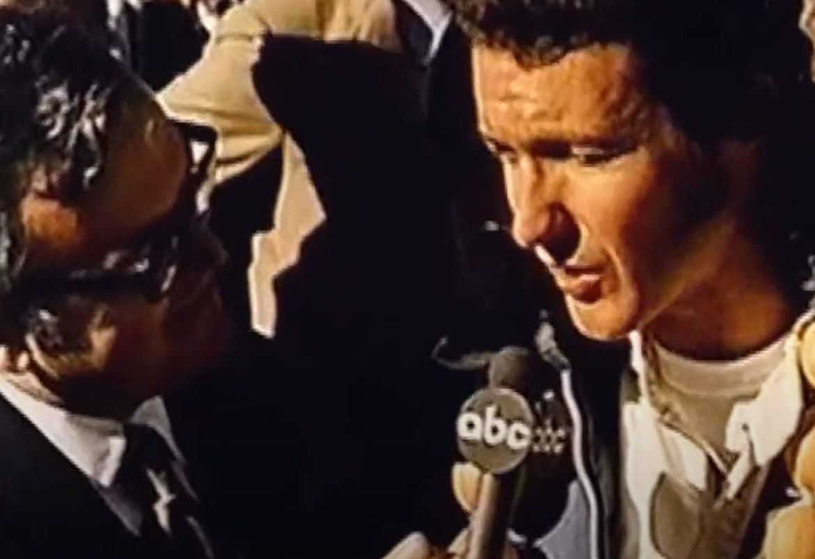 Screenshot of the video 1971 Daytona 500