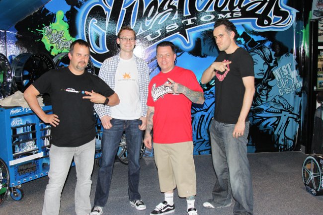 Jeff, Dan And Clint And Ryan From Inside West Coast Customs