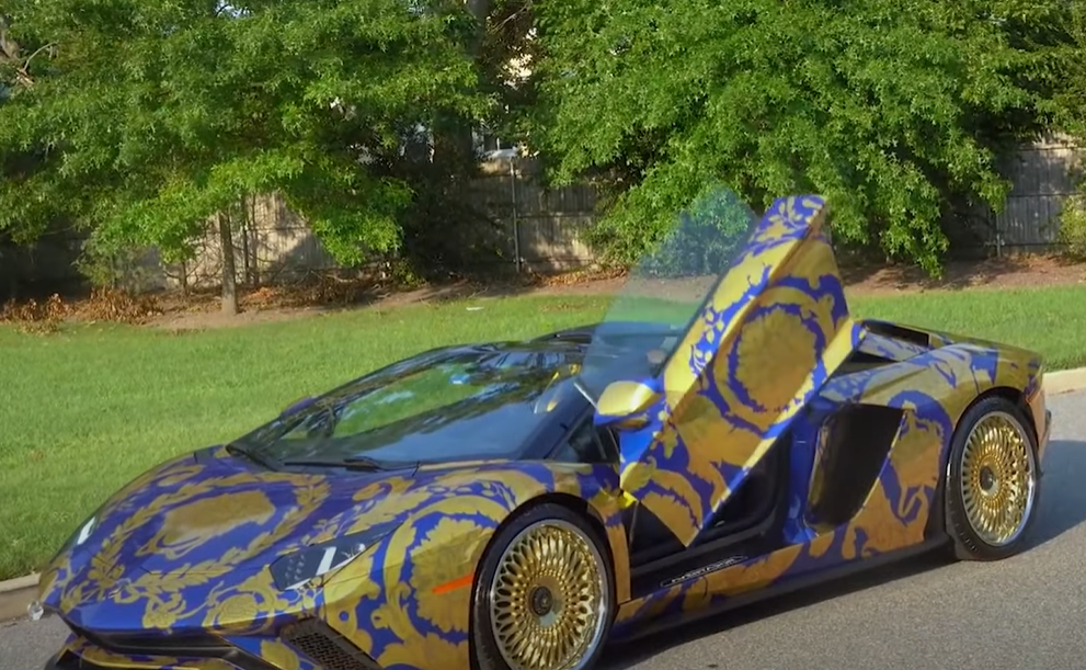 Screenshot of the video 50 Cent Car Collection | Celeb Car Collection