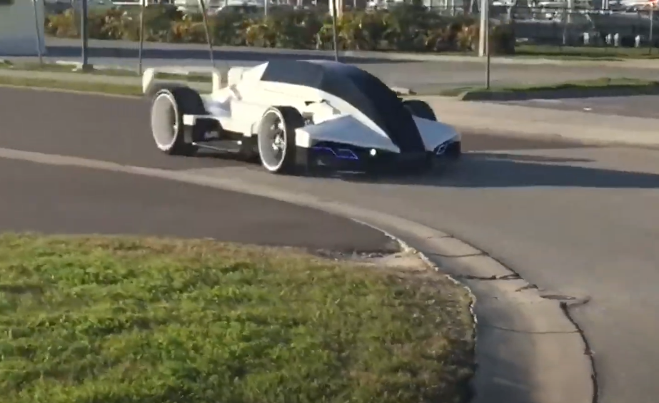 Screenshot of the video 50 CENT Spends $1,500,000 On INSANE One of a Kind “Jet Car”
