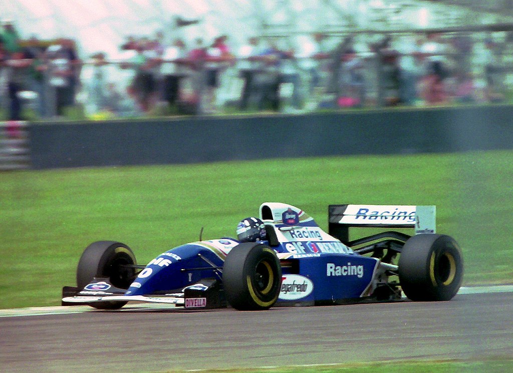 F1 driver Damon Hill