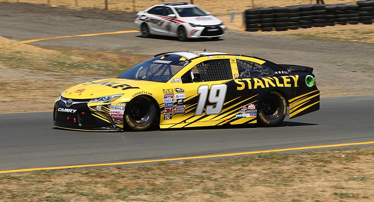 Carl Edwards' No. 19 Stanley Tools Toyota at Sonoma Raceway