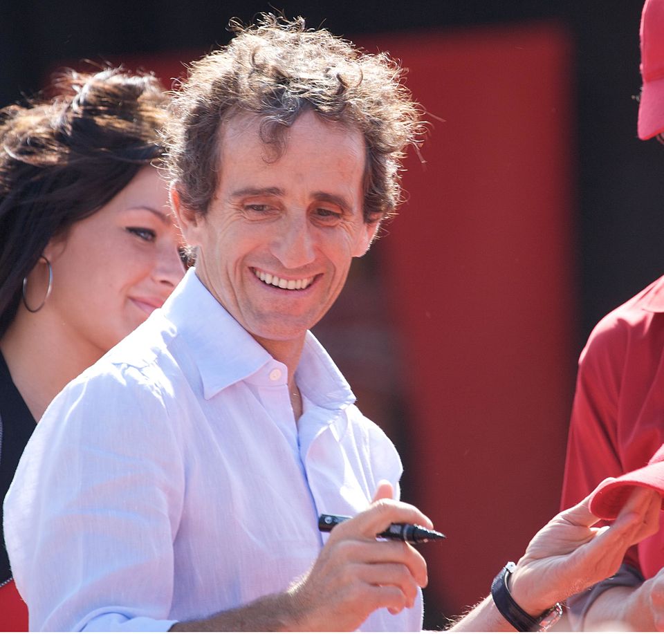 F1 driver Alain Prost in 2008