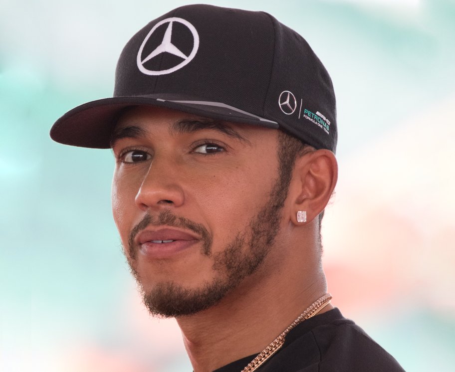 F1 driver Lewis Hamilton