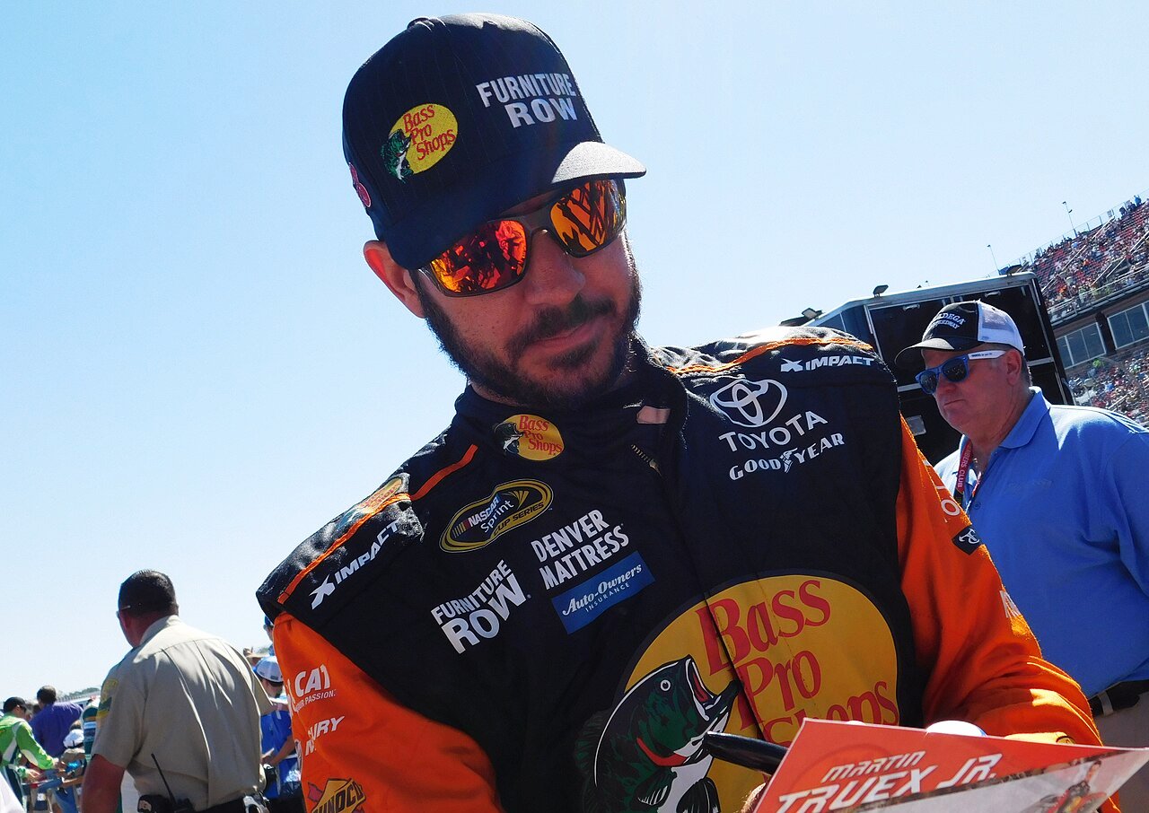 Martin Truex Jr. at Talladega Superspeedway