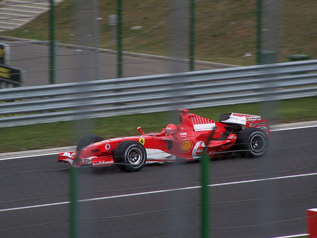 Michael Schumacher Hungaroring 2006