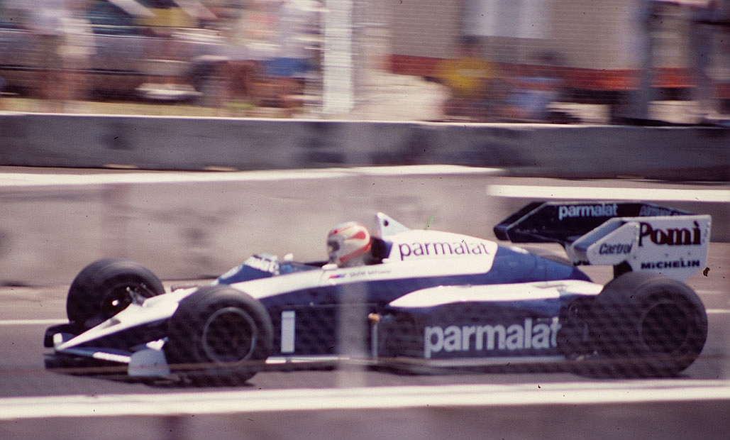 Piquet Brabham 1984 Dallas F1