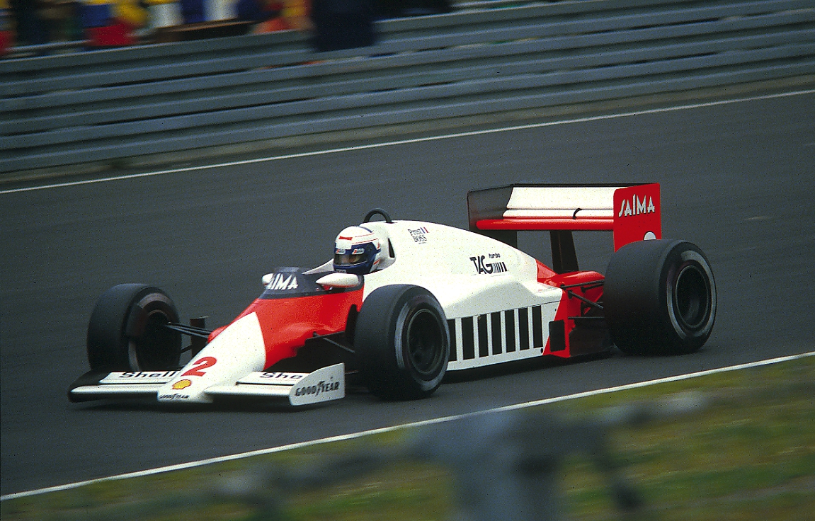 Alain Prost in the McLaren