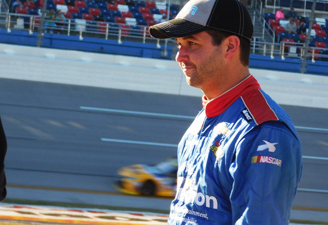 Reed Sorenson at Talladega Superspeedway