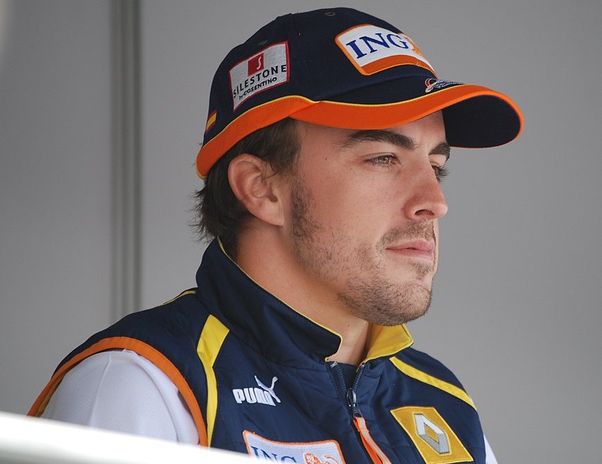 F1 driver Fernando Alonso