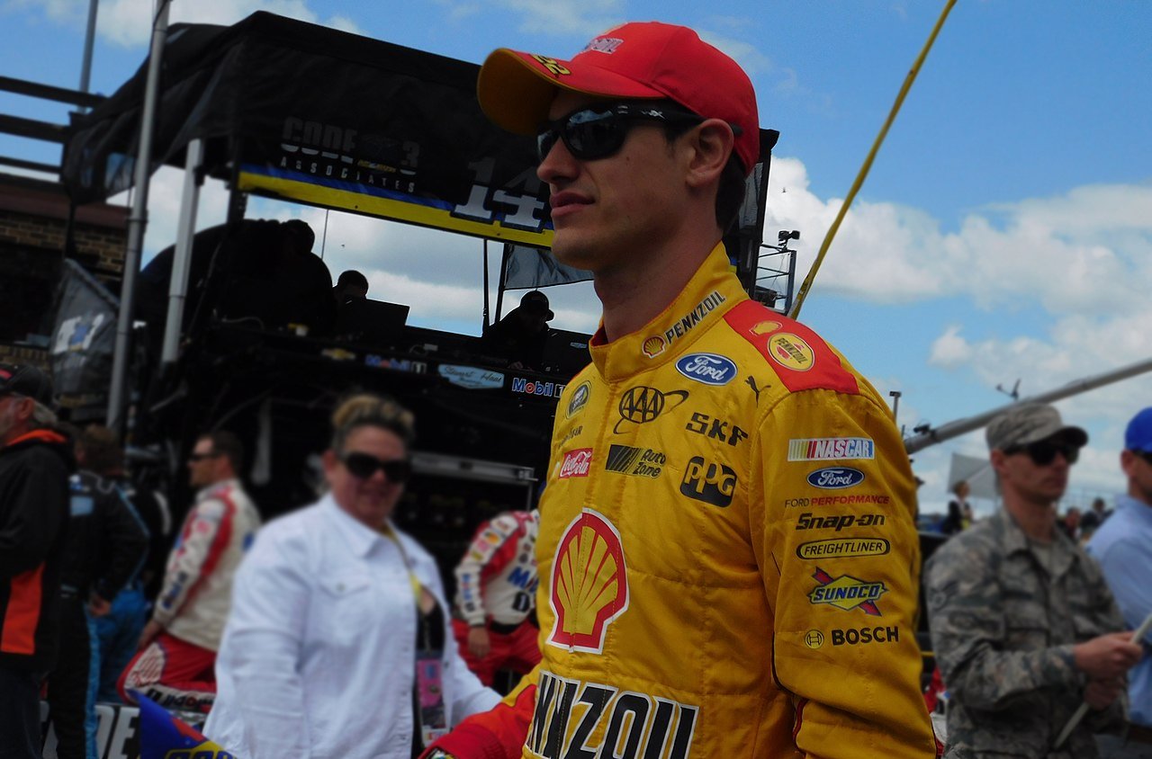 Joey Logano at Dover International Speedway