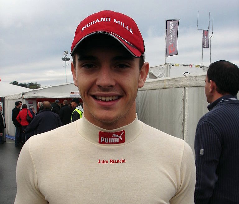 F1 driver Jules Bianchi