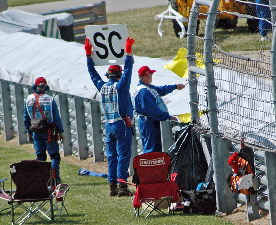 F1 Yellow Flag And Sc Sign