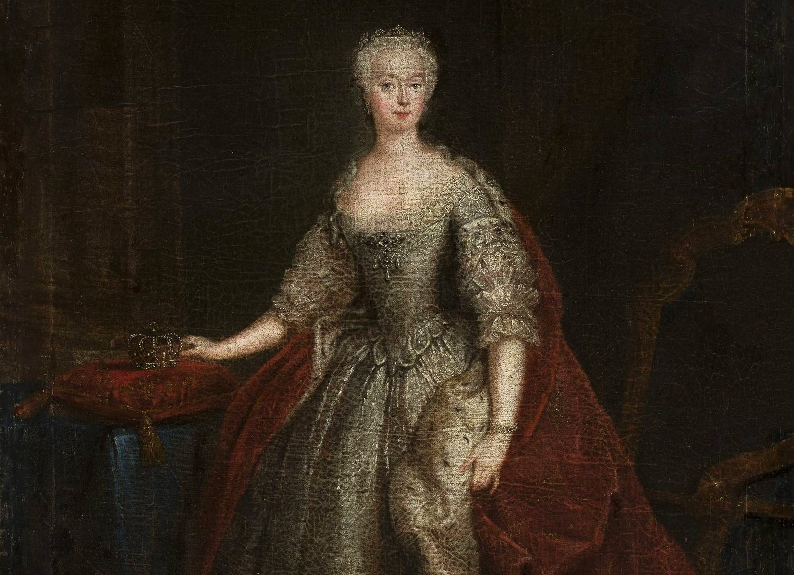 Portrait of Princess Augusta of Saxe-Gotha