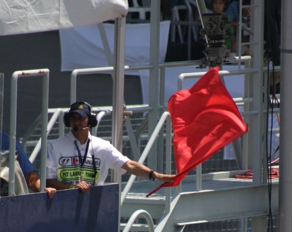 Red Flag at F1