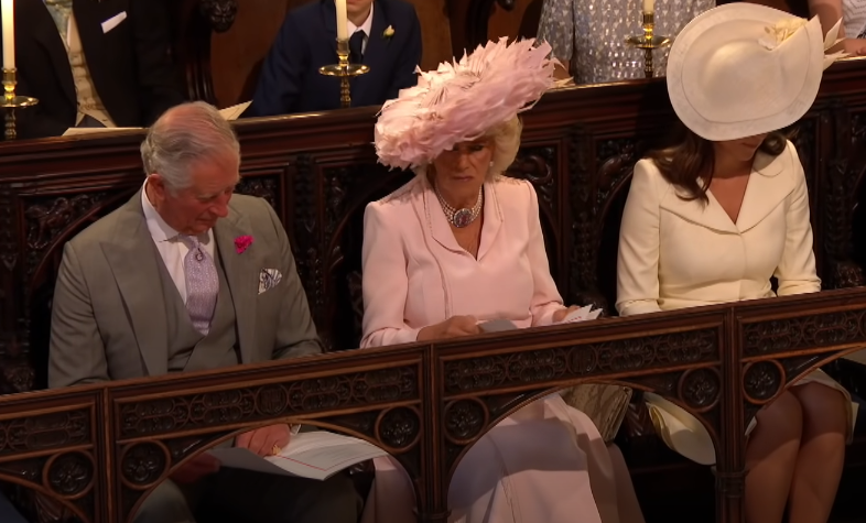 Prince Charles at the wedding of Prince Harry and Meghan Markle