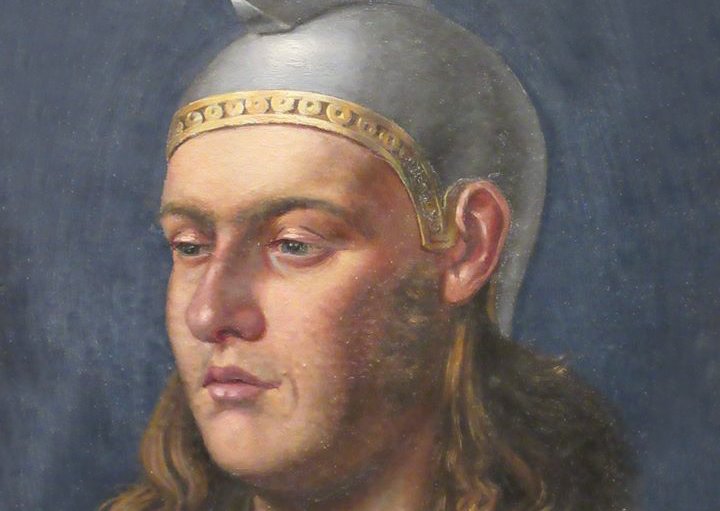 Painting Of Hardeknud Of Denmark And England (Ca. 1880)