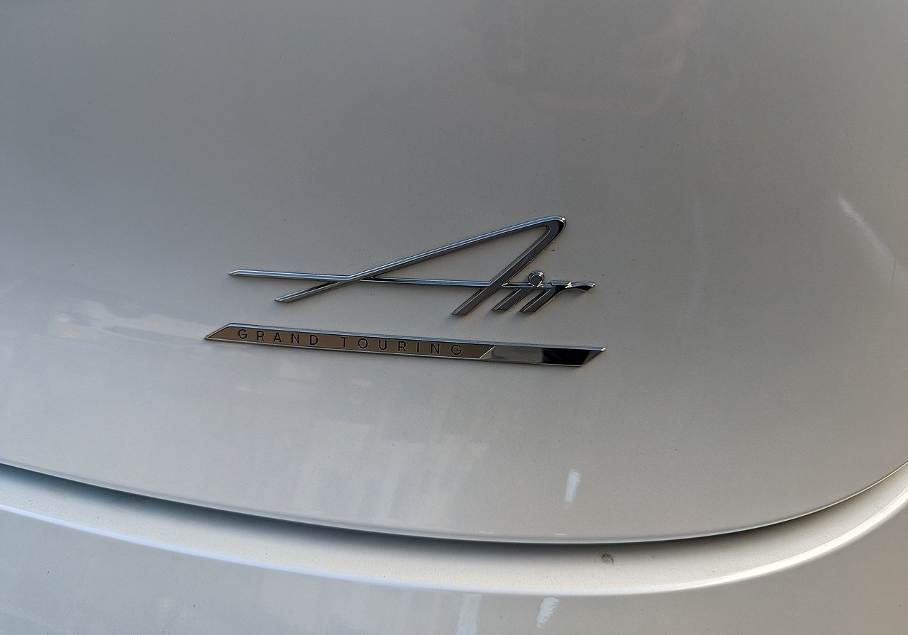 Lucid Air Trunklid Badge