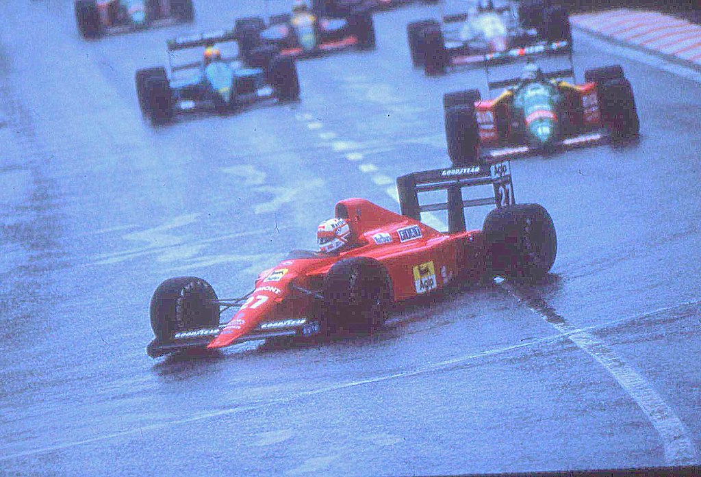 Nigel Mansell 1989 Belgian Gp 