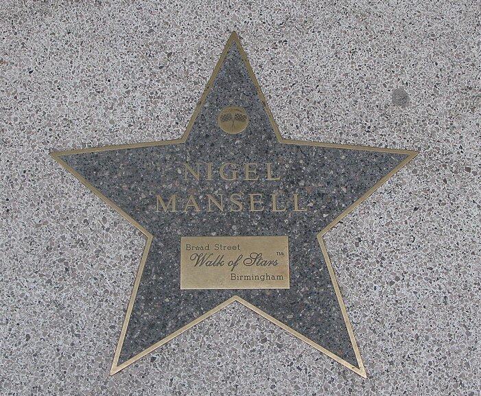 Broad Street Nigel Mansell