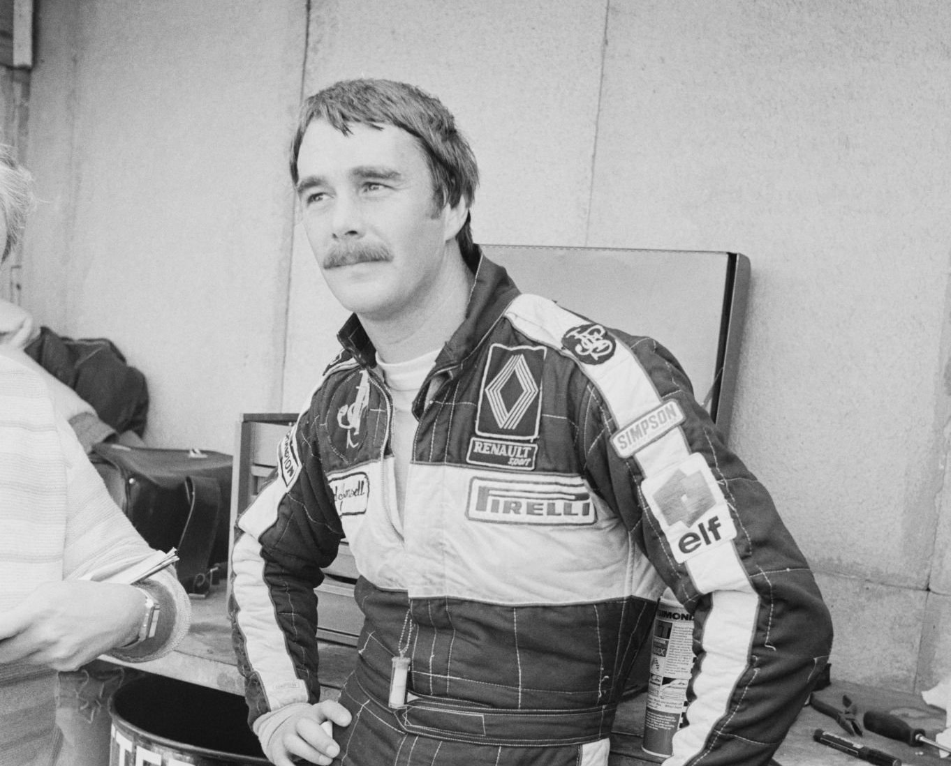 Formula 1 driver Nigel Mansell 