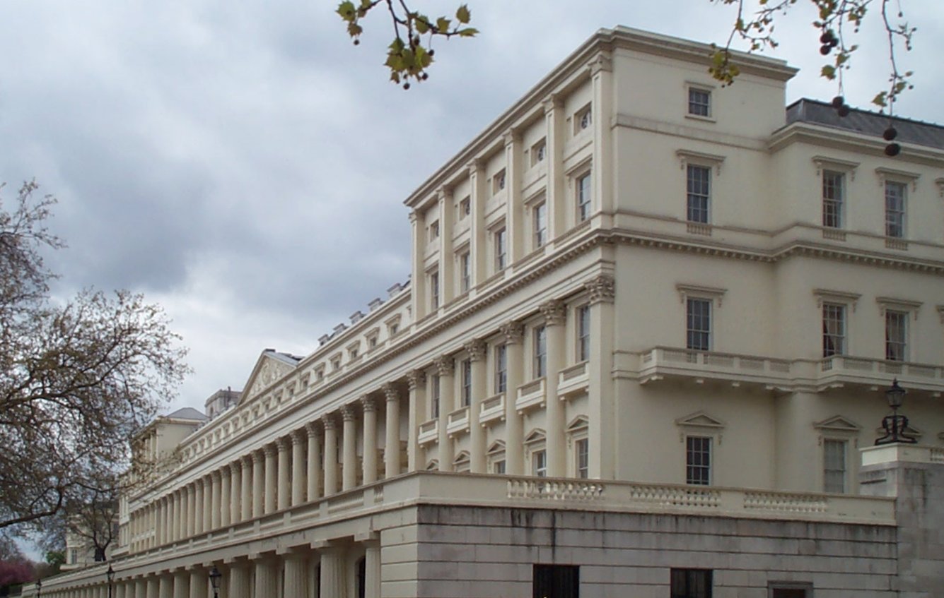 The Curzons' home in London