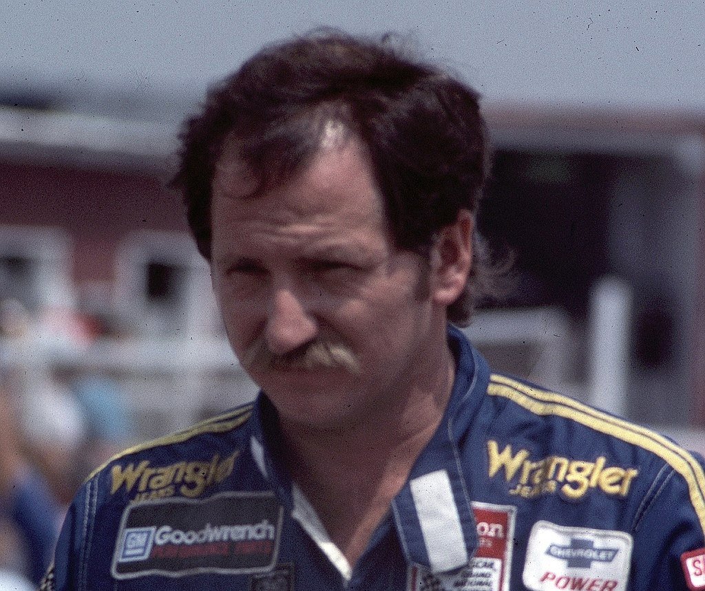 Portrait Photo of American stock car driver Dale Earnhardt