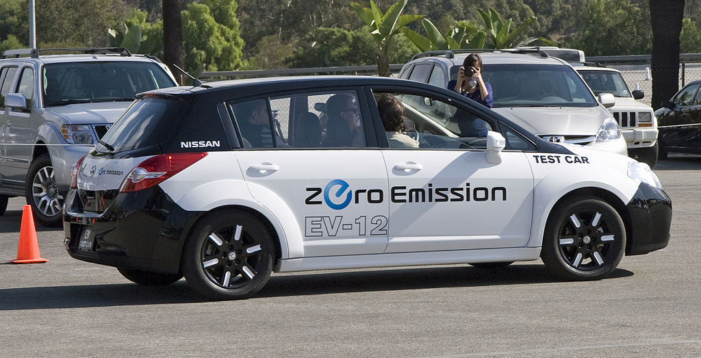 EV-12 test car (Nissan Leaf)