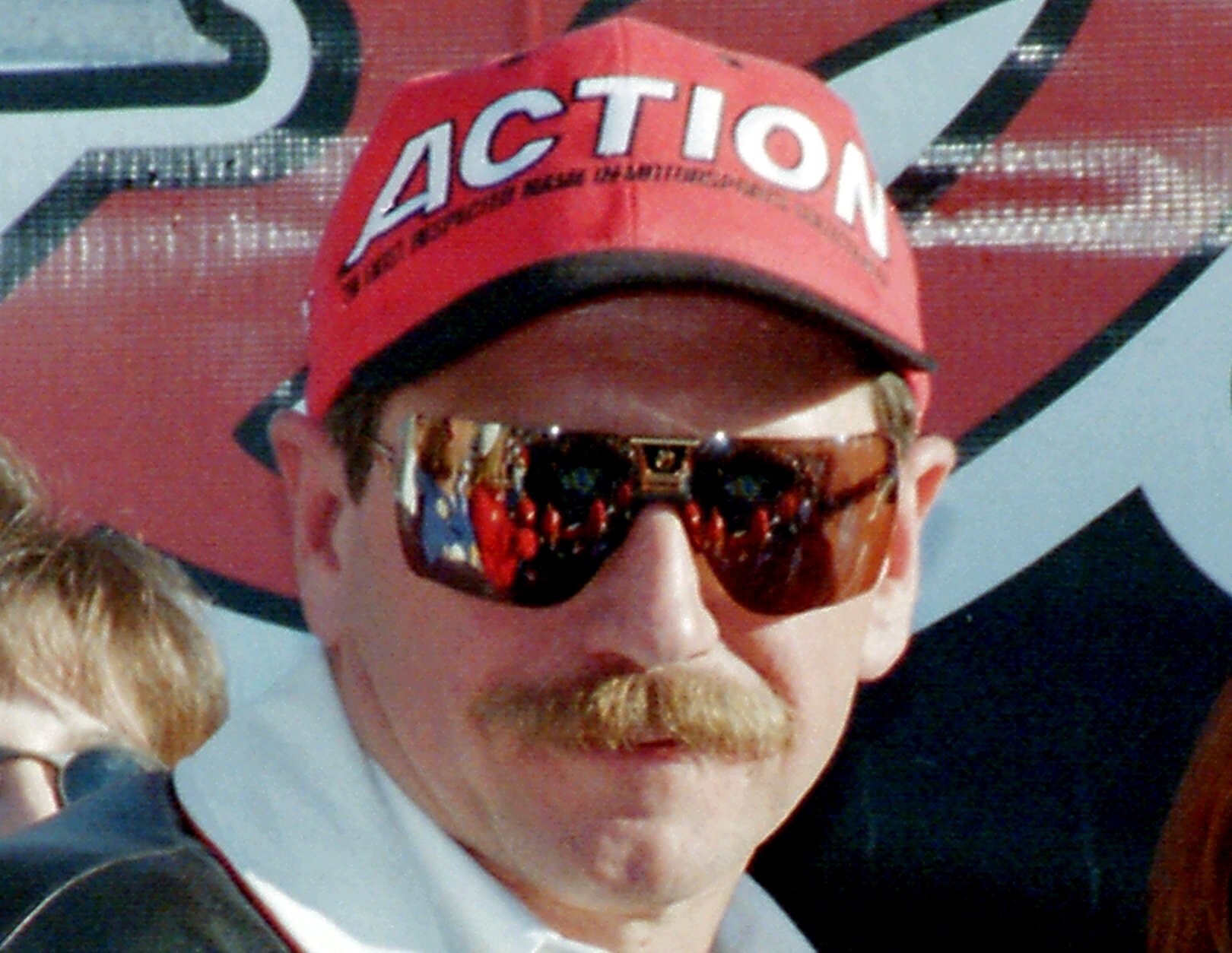 Portrait Photo of American stock car driver Dale Earnhardt