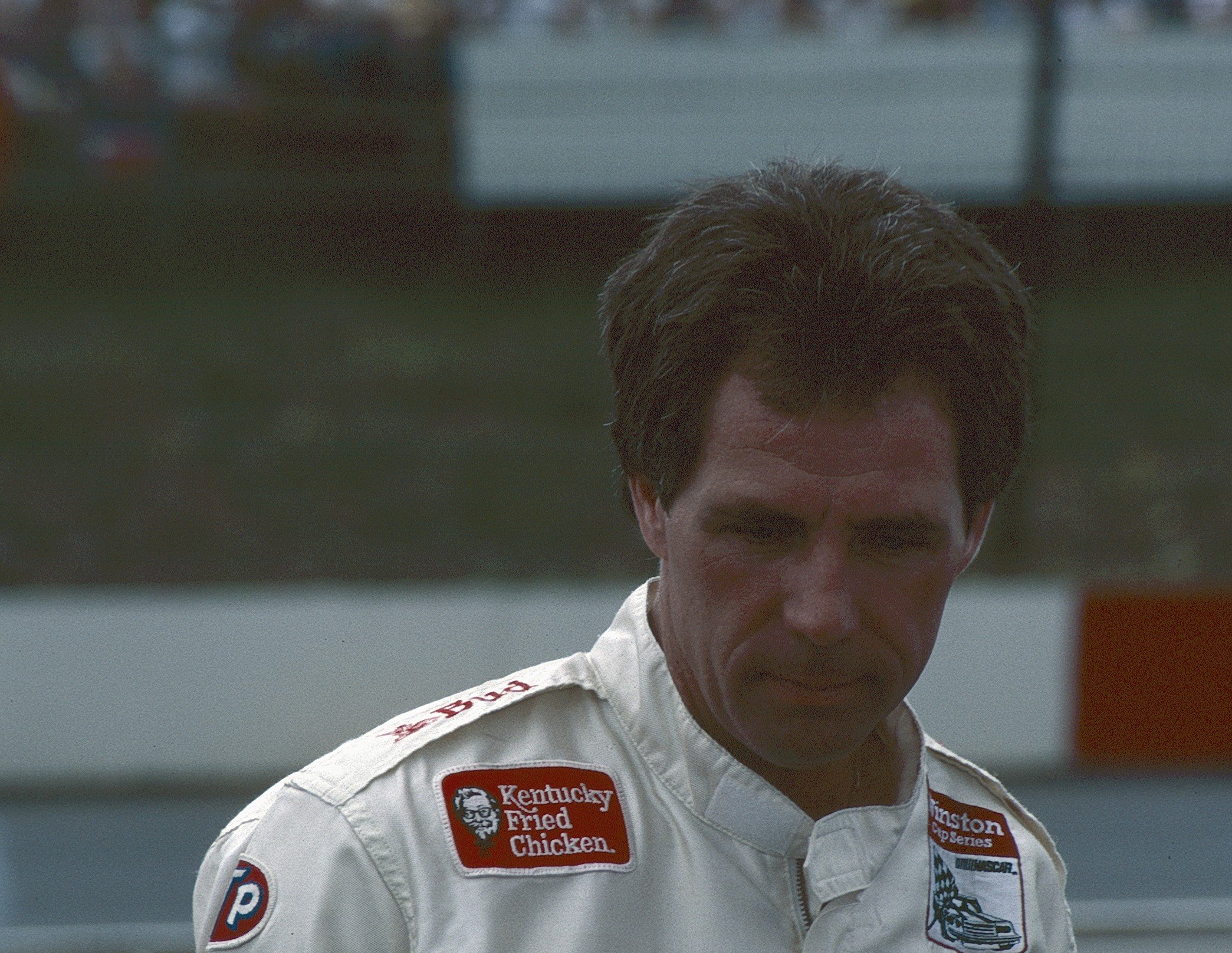 Portrait Photo of American stock car driver Darrell Waltrip
