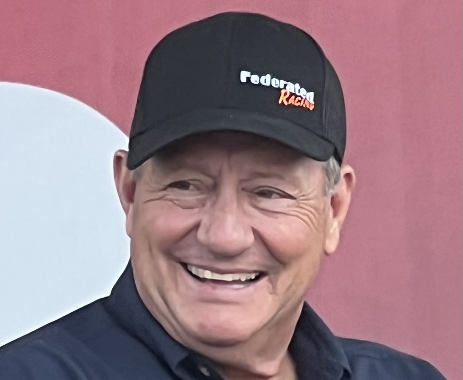 Portrait Photo of American stock car driver Ken Schrader
