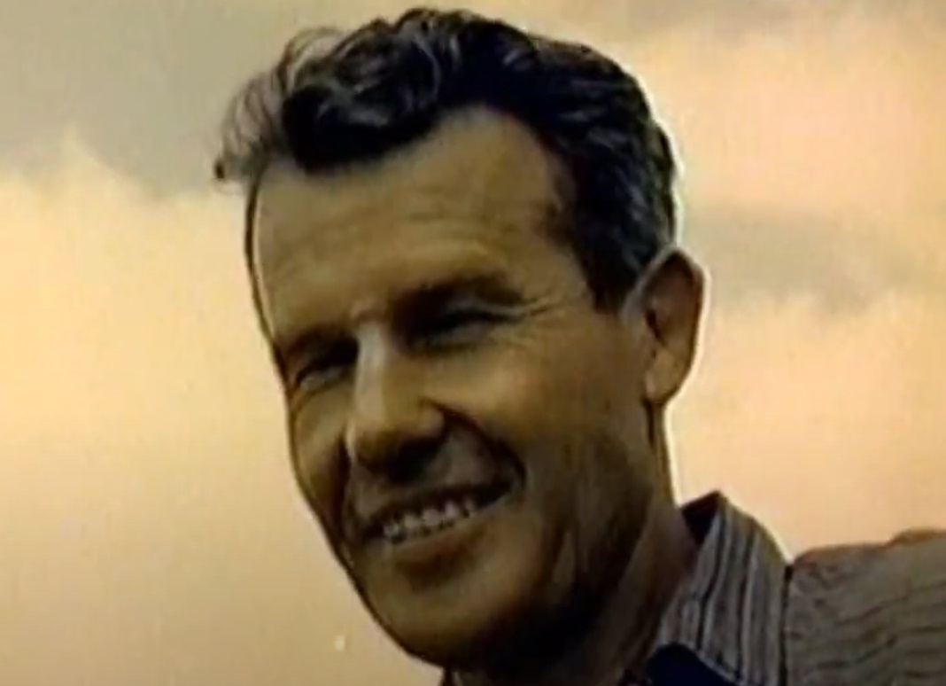 Portrait Screenshot of American stock car racing driver Lee Petty