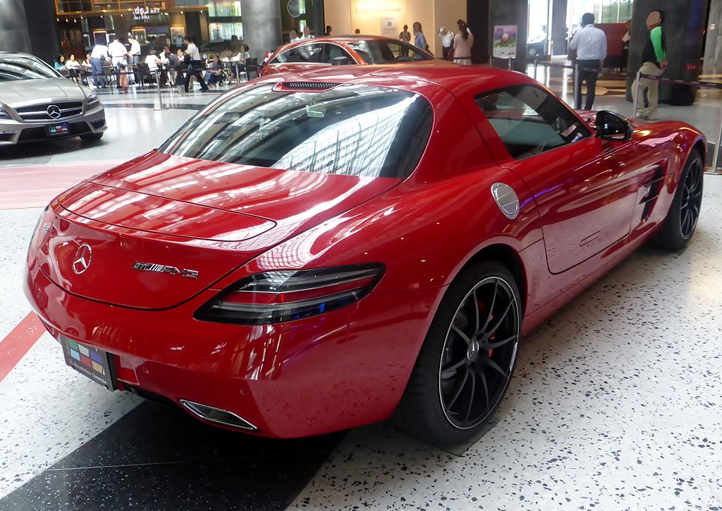 Mercedes-Benz Sls Amg Gt Rear