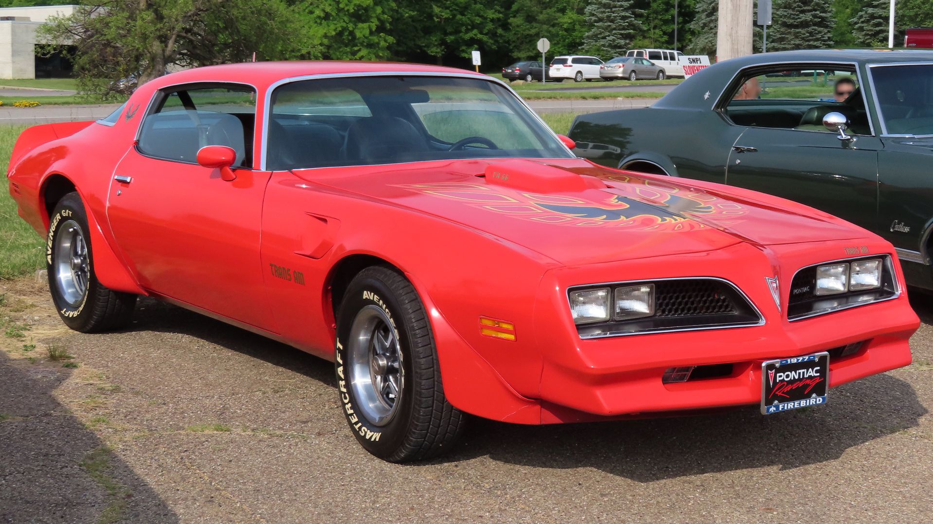 File:1977 Pontiac Firebird Trans Am, front right, 06-21-2023.jpg