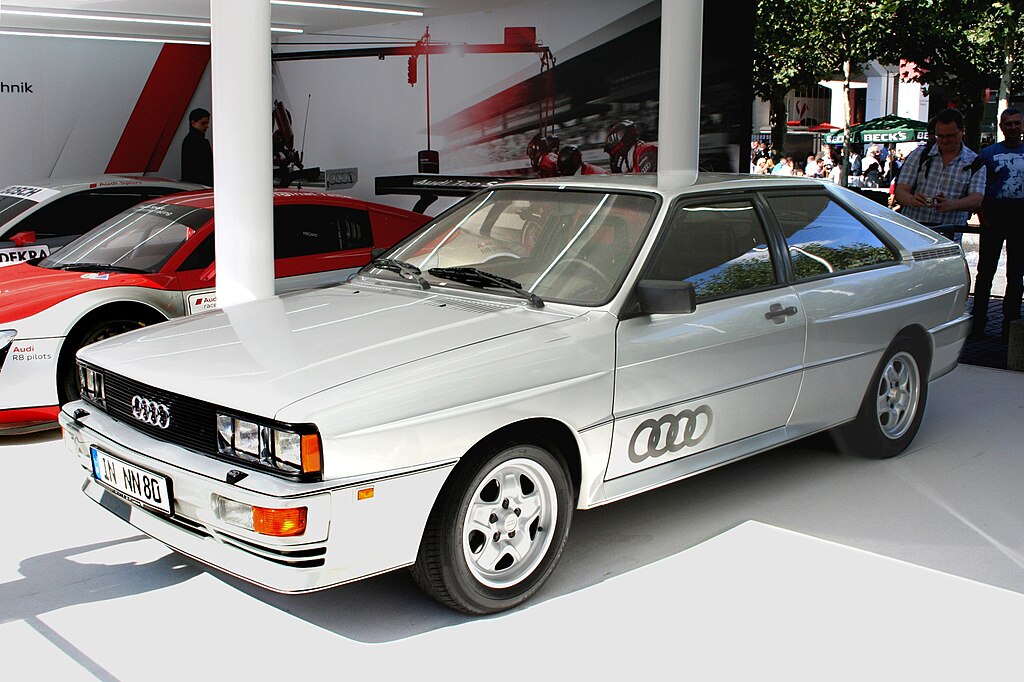 Audi Quattro on a carshow