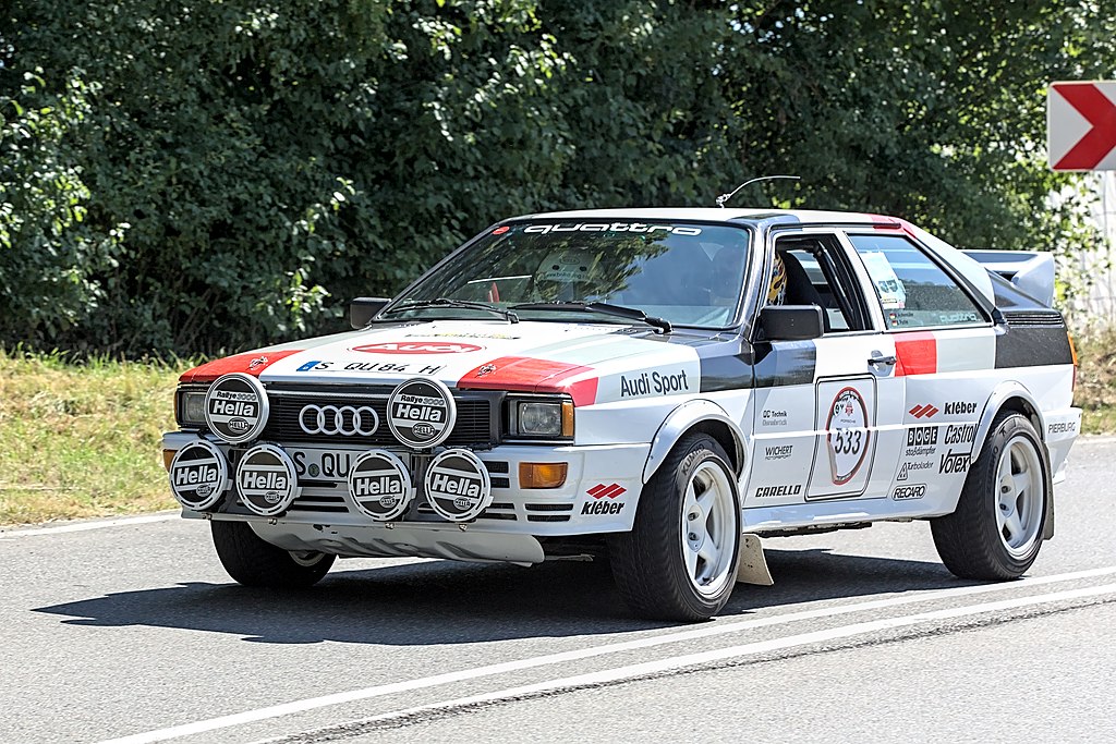 Audi Quattro racing car