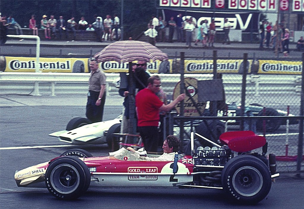 F1 driver Jochen Rindt