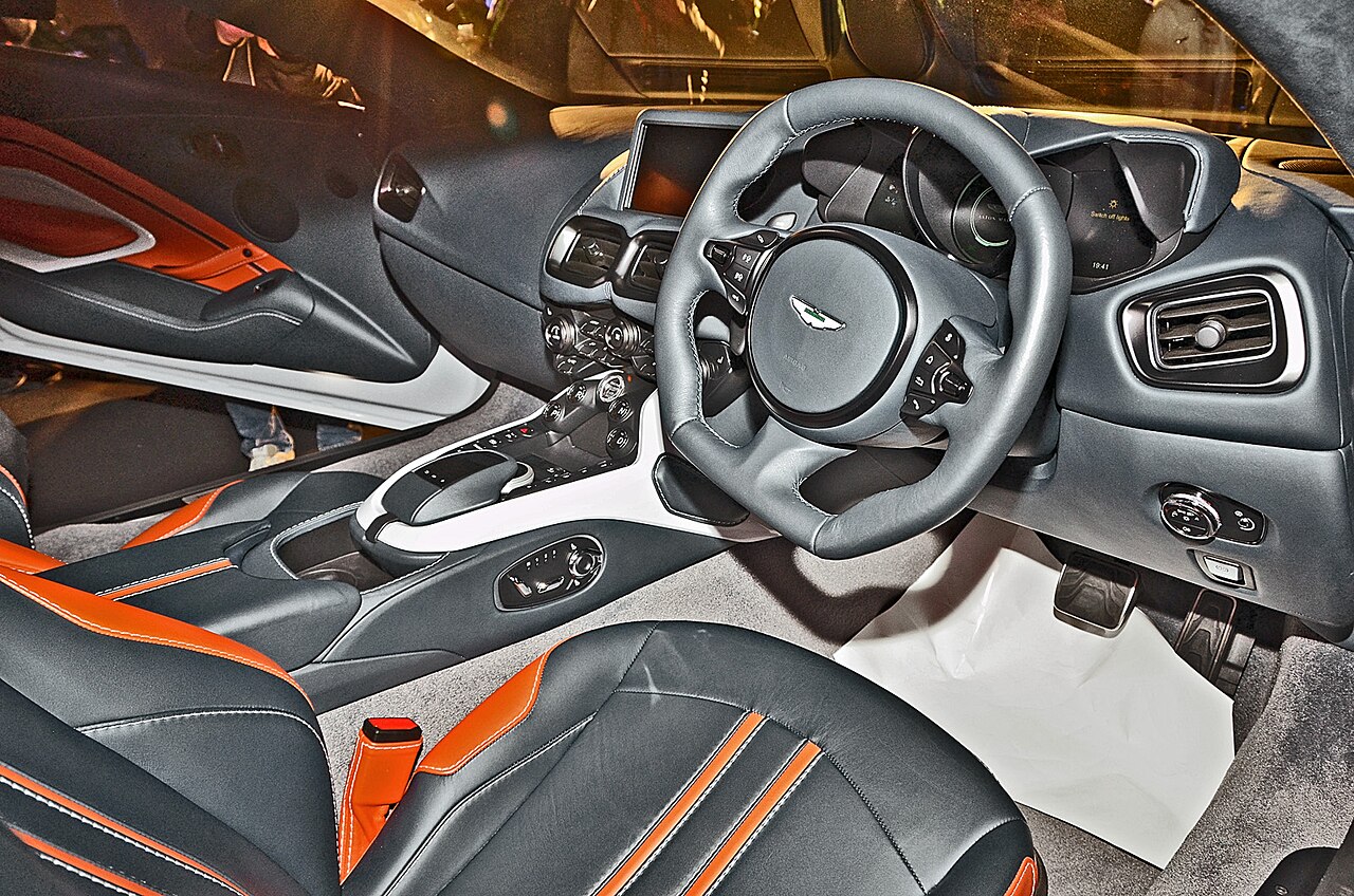 Aston Martin Vantage Prototype Interior