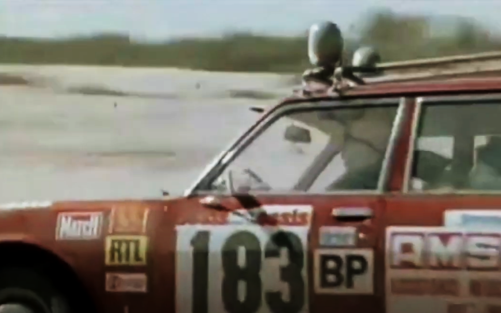 Screenshot of the video Paris Dakar Rally 1979