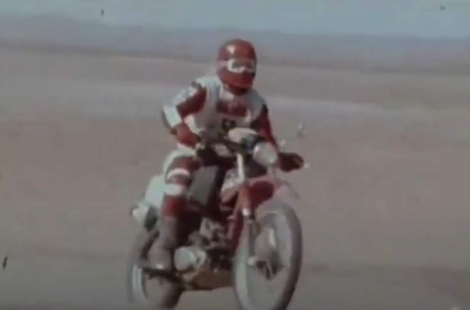 Screenshot of the video Paris Dakar Rally 1979