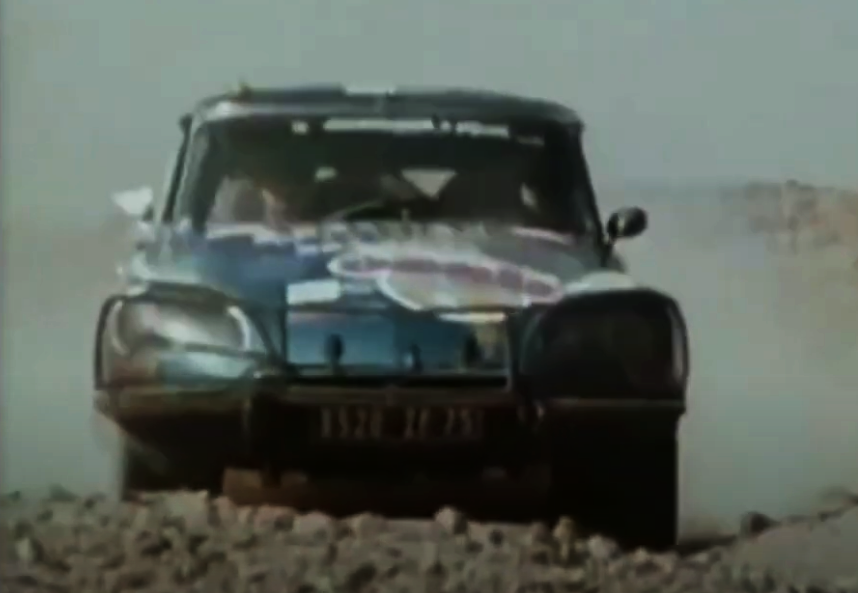 Screenshot of the video Paris Dakar Rally 1979