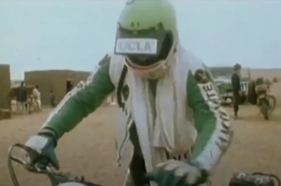 Screenshot of the video Paris Dakar Rally 1979